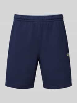 Lacoste Sweatshorts met labeldetail