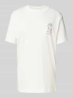 Selected Femme T-shirt met statementprint model 'RELAX COLWOMAN'