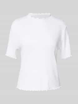 Marc O'Polo DENIM Slim fit T-shirt van geribde jersey