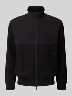 Armani Exchange Sweatjack met tweewegsritssluiting model 'FELPA'