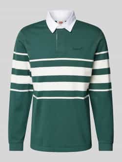 Levi's Sweatshirt met platte kraag model 'UNION RUGBY'