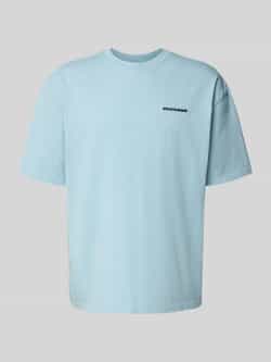 PEGADOR Oversized T-shirt met labelstitching