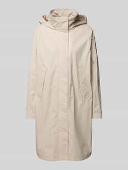 Camel active Stijlvolle Jas met Capuchon en Zakken Beige Dames
