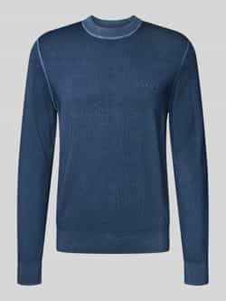 Boss Orange Regular fit gebreide pullover van pure scheerwol model 'ASTEFO'