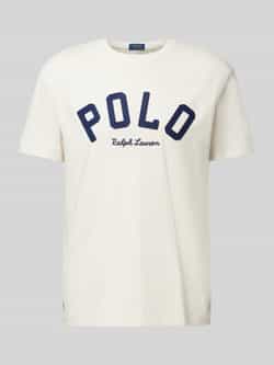 Polo Ralph Lauren SSCNCLSM1-Short Sleeve-T-Shirt T-Shirts & Polo's in beige formaten: XXL