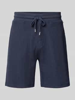 Boss Regular fit sweatshorts van katoenmix