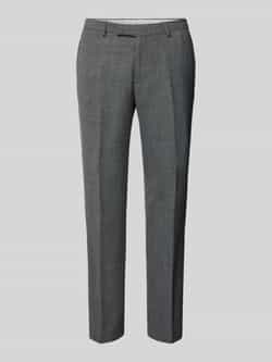 Pierre Cardin Regular fit pantalon met riemlussen model 'Ray'