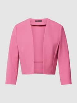 Vera Mont Satin Bolero Jas met Plooien Pink Dames