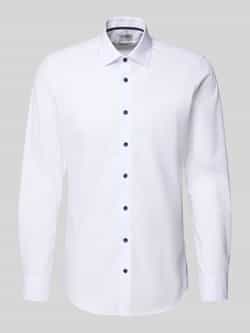 OLYMP Level Five Slim fit zakelijk overhemd met kentkraag
