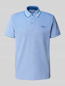 Tom Tailor Regular fit poloshirt van katoenmix