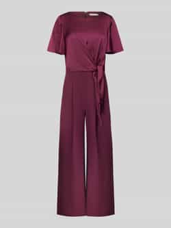 Christian Berg Cocktail Jumpsuit met strikceintuur