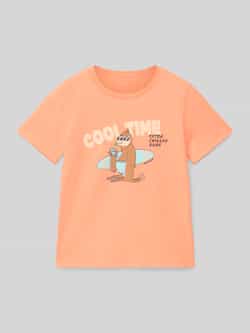 Tom Tailor Regular fit T-shirt met motiefprint