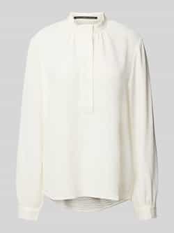 Q S designed by Blouse met lange mouwen met knoopsluiting