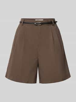 Only Regular fit bermuda met smalle riem model 'GARIA'
