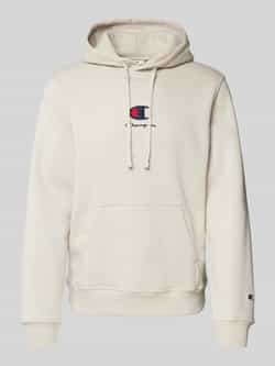 Champion Hoodie met labelstitching