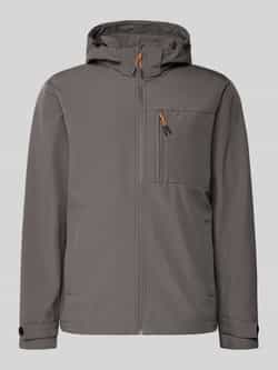 Jack & jones Softshell-jack met borstzak en mouwtrensjes