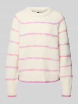 Pieces Regular fit gebreide pullover met raglanmouwen model 'NELIA'