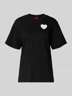 HUGO Regular fit T-shirt van puur katoen model 'VINTAGE TEE'