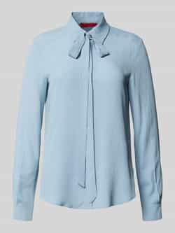 MAX&Co. Regular fit overhemdblouse met zijde model 'ATENEO'