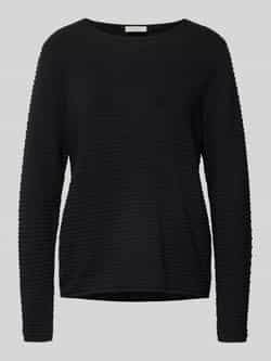 FREE QUENT Gebreide pullover met structuurmotief model 'Dodo'