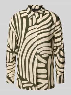 Zero Regular fit blouse met doorknoopsluiting