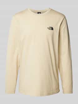 The North Face Shirt met lange mouwen en labelprint