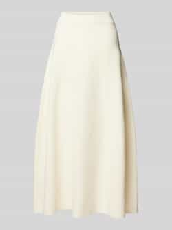 Ivy Oak Maxirok met structuurmotief model 'KAIA ROSE'