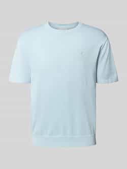 CK Calvin Klein T-shirt met logostitching model 'SUPIMA'