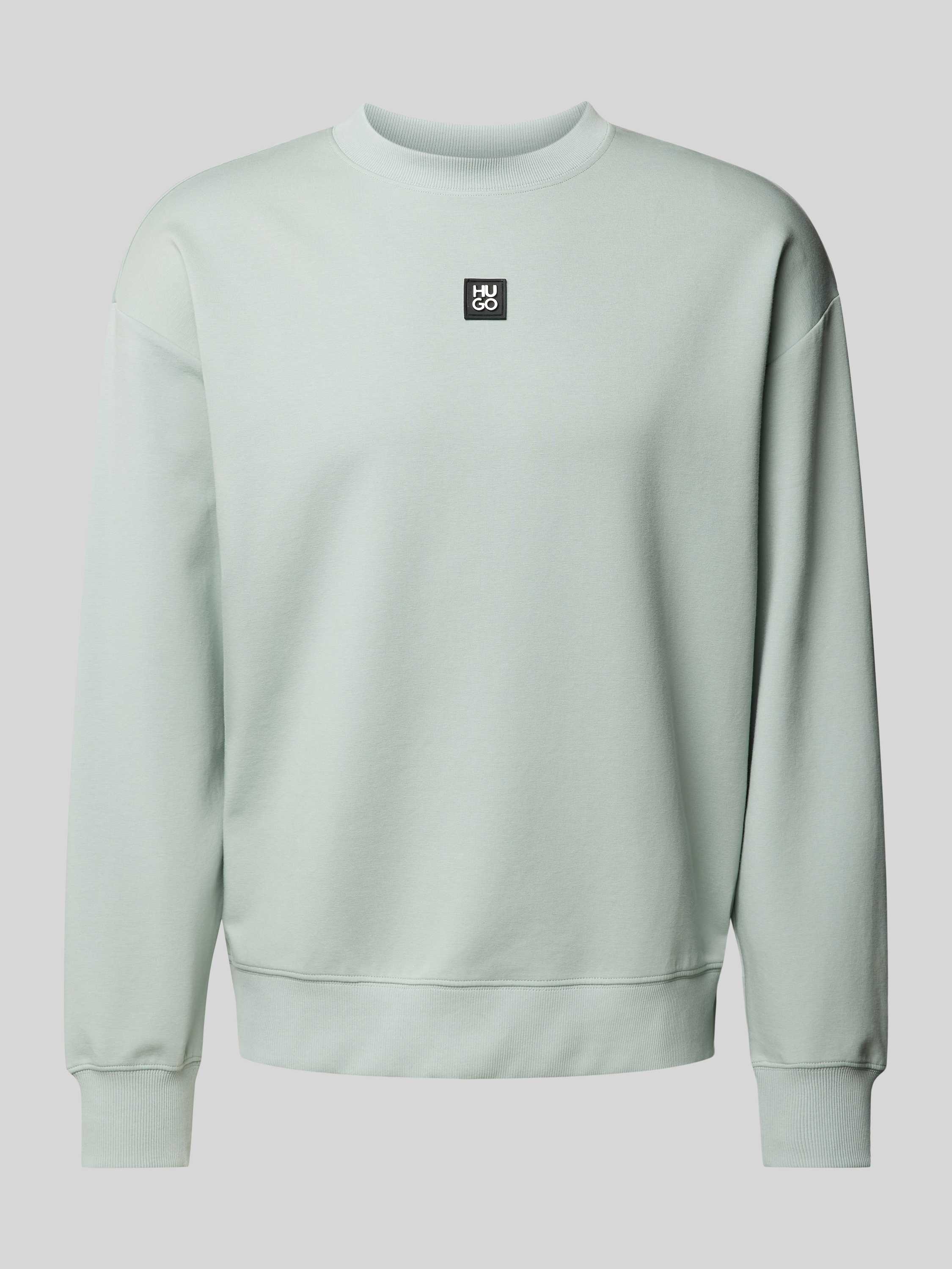 HUGO Sweatshirt met labelbadge model 'Dettil'