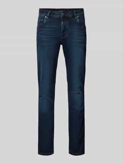Bugatti Donkerblauwe 5-pocket regular fit jeans Blue Heren