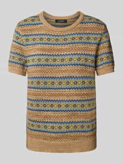 Lauren Ralph Lauren Pullover in design met korte mouwen