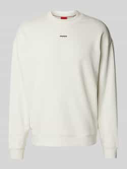 HUGO Oversized sweatshirt met labelprint model 'Dapocrew'