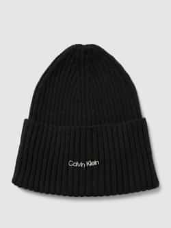 CK Calvin Klein Beanie met labelapplicatie