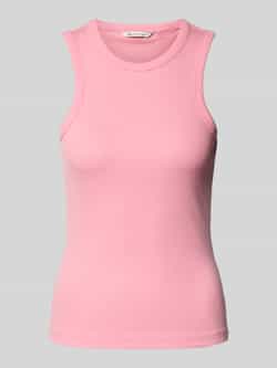 Tom Tailor Denim Regular fit tanktop van fijnrib