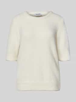 MORE & MORE Gebreid shirt met ronde hals