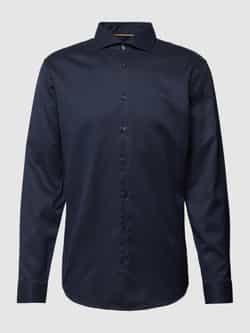 Jake*s Slim fit zakelijk overhemd met all-over motief