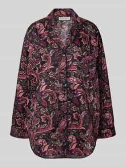 Christian Berg Woman Pyjamabovendeel met knoopsluiting