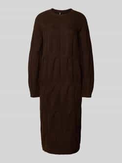 Pieces Relaxed fit gebreide jurk met wol model 'JENNA'