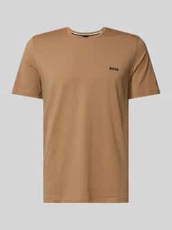 Boss T-shirt met logodetail model 'MIX&MATCH'