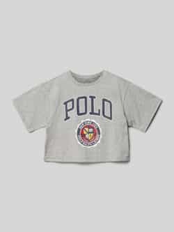 Polo Ralph Lauren Teens Kort T-shirt met labelprint