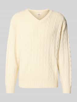 Redefined Rebel Gebreide pullover met ribboorden model 'PELLE'