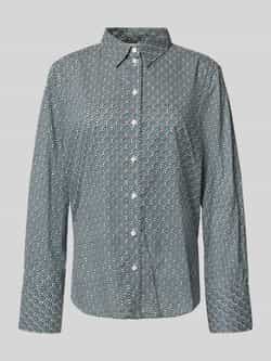 Tom Tailor Regular fit overhemdblouse van katoenmix