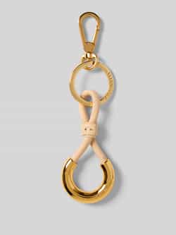 Coccinelle Sleutelhanger met gegraveerd label model 'LISBET'