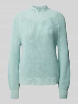 Monari Gebreide pullover met ribboorden