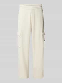 EA7 Emporio Armani Sweatpants met cargozakken