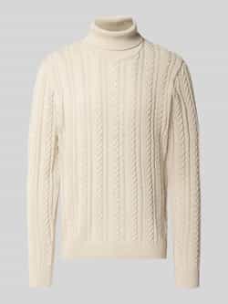 Jack & Jones Premium Gebreide pullover met kabelpatroon