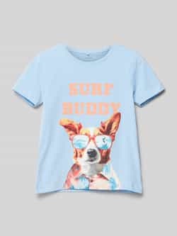 Name it T-shirt met motiefprint model 'HOLGER'