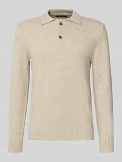 Marc O'Polo Regular fit gebreide pullover van wolmix