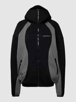 Review Sweatjack met opstaande kraag