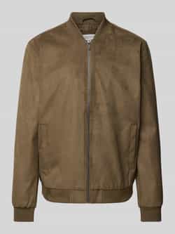 Only & Sons Bomberjack in leerlook model 'LUCAS'